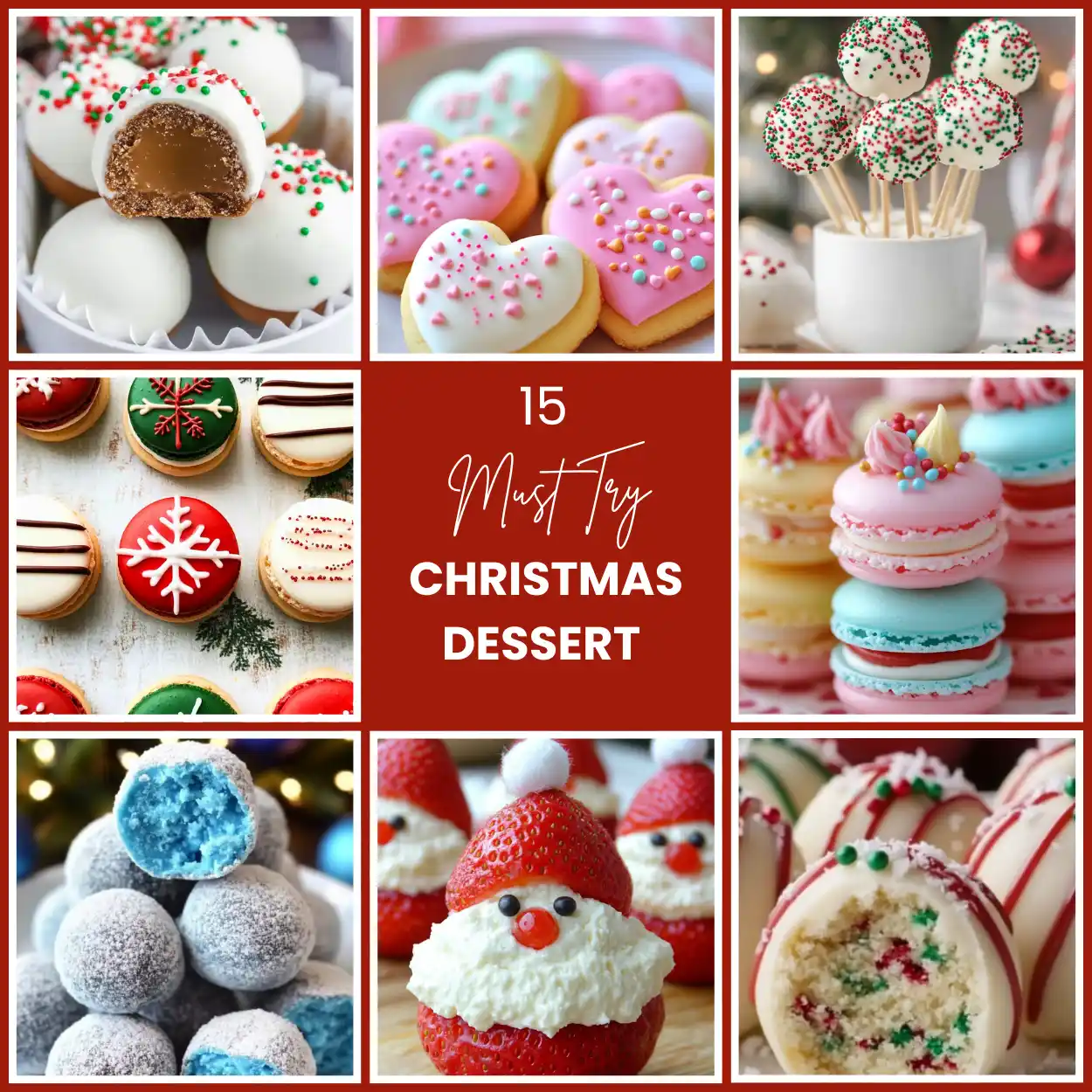 Christmas Cookies: 6 Magical & Mama-Safe Recipes to Bake and Share 3 christmas desserts