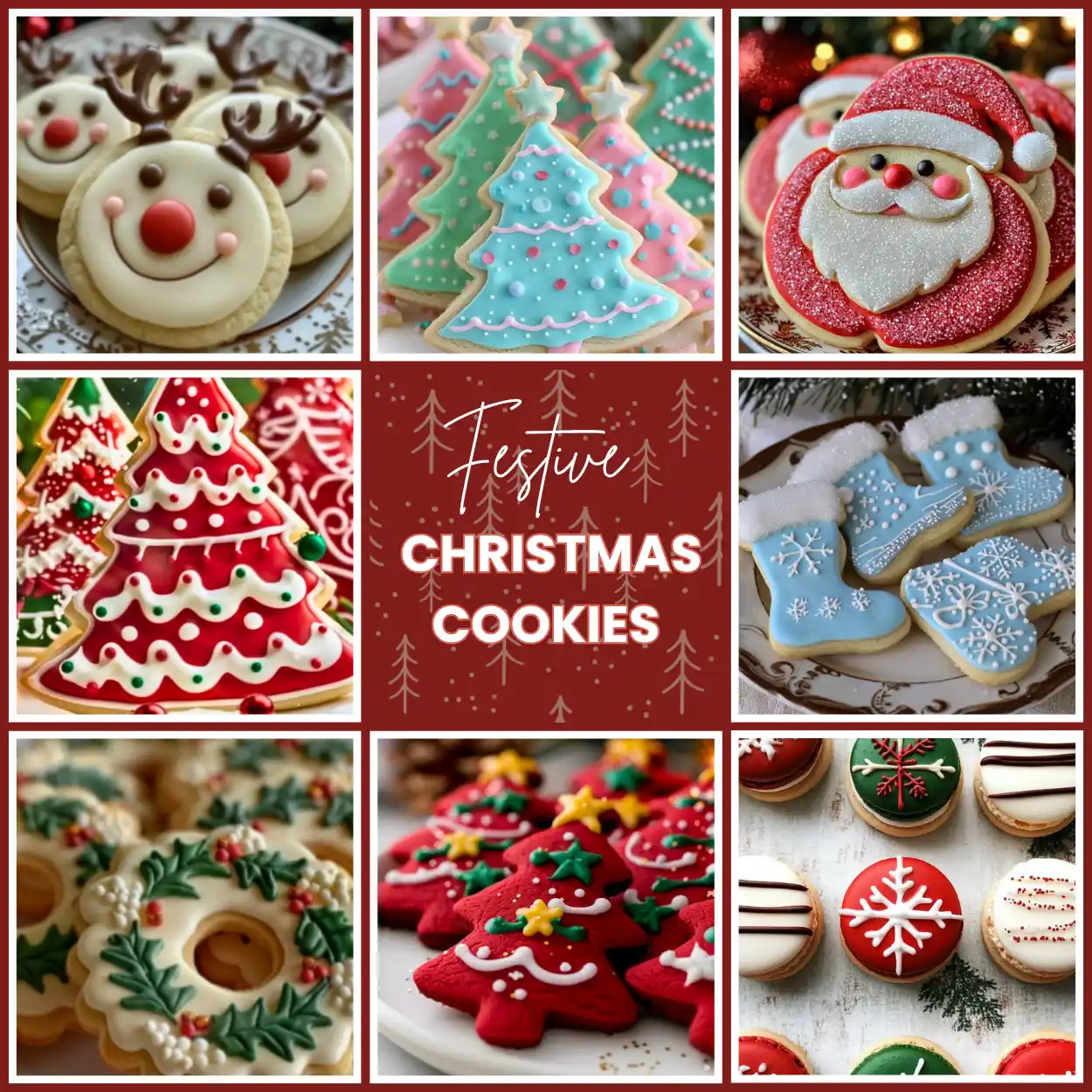 Festive Christmas Cookies